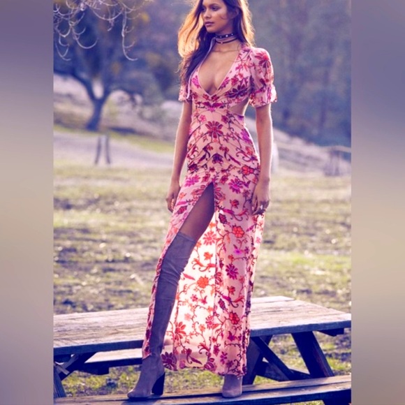 For Love and Lemons Saffron Maxi - Small - very rare - Picture 1 of 16